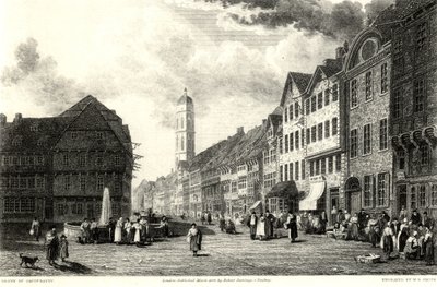 Marché de Göttingen, rue Weender - Robert Batty